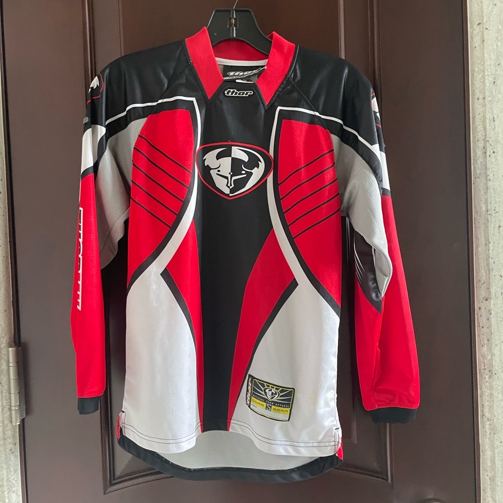 Thor Racing Jersey pullover top kids large 12-14
